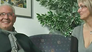 A sexy double penetrated slut in a merciless threesome
