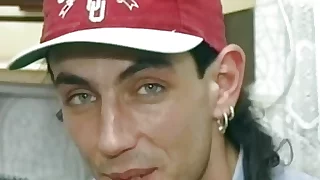 A mature German whore fucking with a dick that she need's