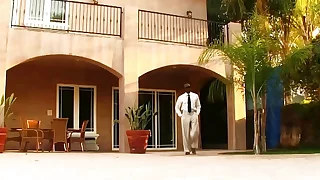 MATURE 4 LOVER - SKINNY GIRL GETS HOLES DRILLED BY A HUGE