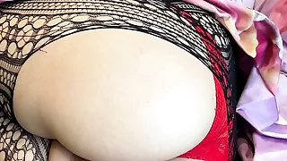 Put an old whore on her back and gave her in the ass