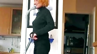 Busty German housewife getting banged by her handsome neighbor