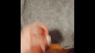 I like to massage my dad's cock and give him a happy ending.
